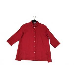 NEW WHYCI MILANO amarena shirt in black cherry